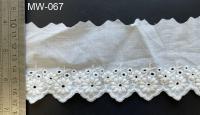 MW-067 7cm cotton embroidery lace 