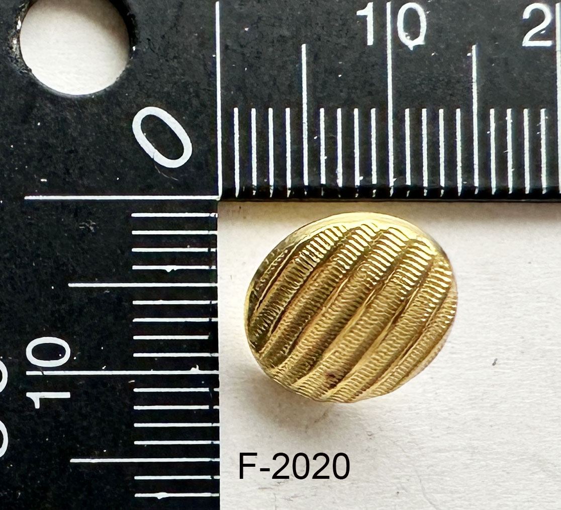F-2020 metal shank button 